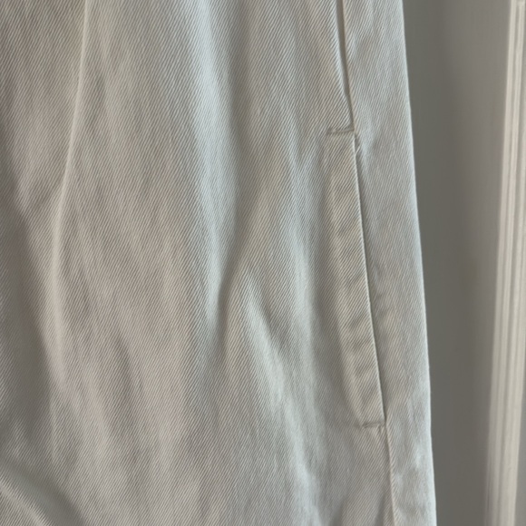 J Crew White Sleeveless Denim Mini Dress - Picture 4 of 6